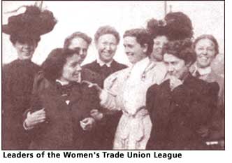 [picture: Leaders of the Women's Trade Union League in 1907]
