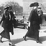 ER and Esther Lape, Washington, DC,1924