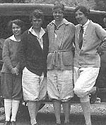 ER, Cook and Dickerman at Campobello, 1926