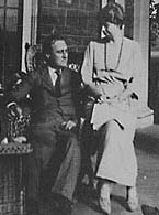FDR and ER at Hyde Park, 1922