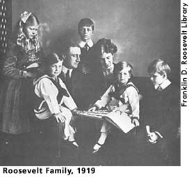 [picture: Roosevelt Family, 1919]