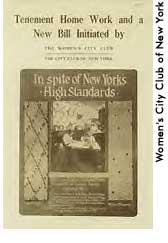 [picture: Women's City Club of New York pamphlet]