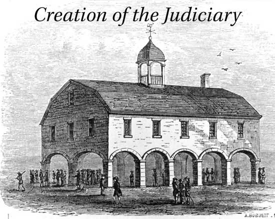 Creation of the Judiciary