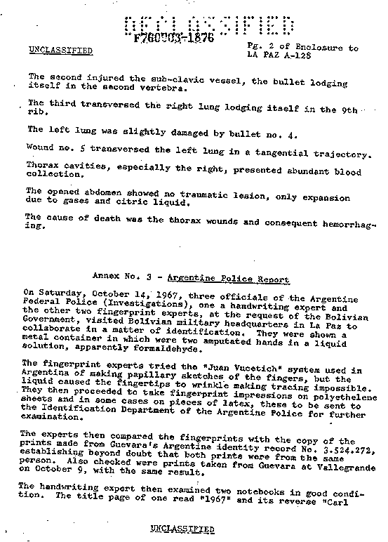 Documentos desclasificados de la CIA/Cuba Che10_5