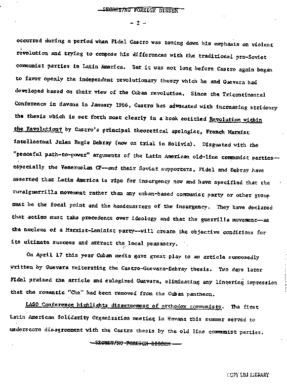 Documentos desclasificados de la CIA/Cuba Che11_2
