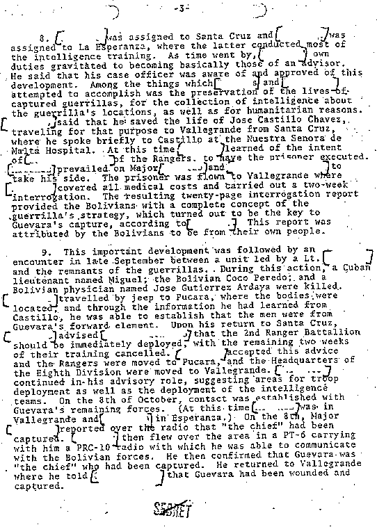 Documentos desclasificados de la CIA/Cuba Che15_3