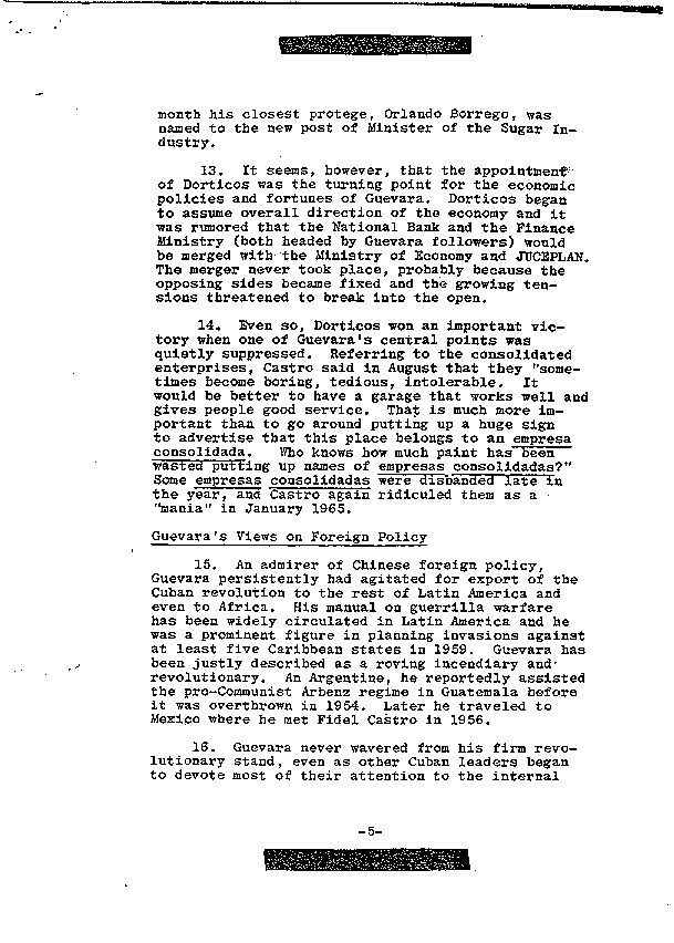 Documentos desclasificados de la CIA/Cuba Che1_6