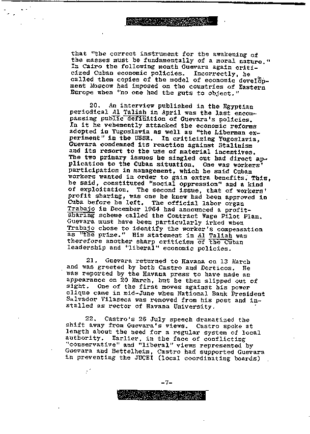 Documentos desclasificados de la CIA/Cuba Che1_8