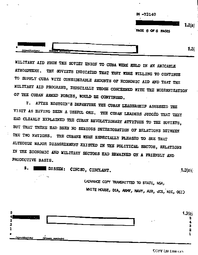 Documentos desclasificados de la CIA/Cuba Che3_6