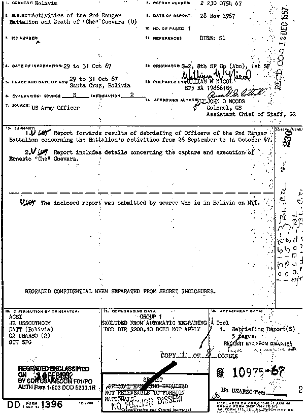 Documentos desclasificados de la CIA/Cuba Che5_1