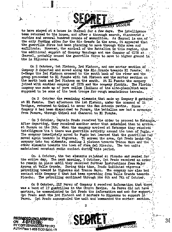 Documentos desclasificados de la CIA/Cuba Che5_3