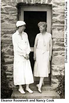 [picture: Eleanor Roosevelt and Nancy Cook (Val-Kill, 1934/5)]]