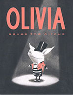 book cover of Olivia Saves the Circus