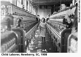[picture: Child laborer, Newberry, SC, 1908]