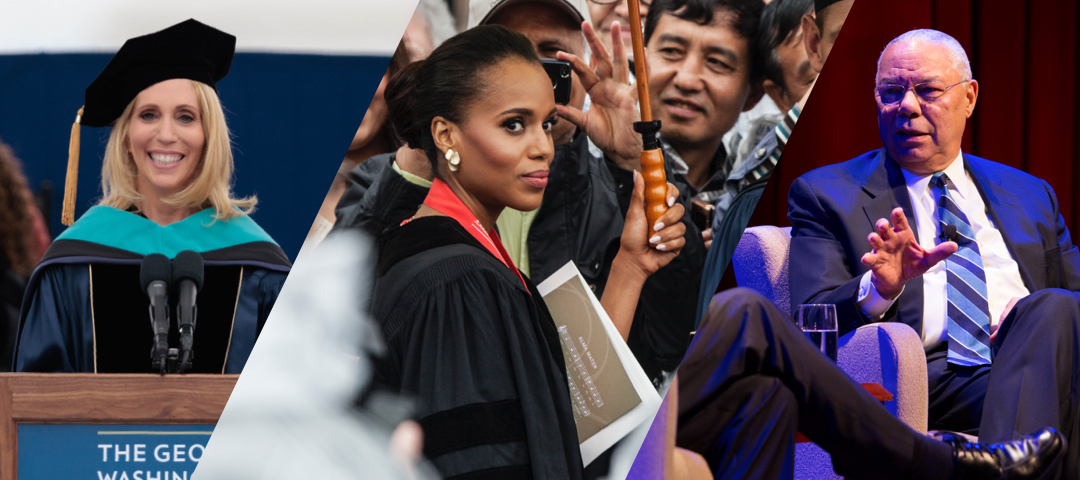 Monumental Alumni including Dana Bash, Kerry Washington, and Colin Powell
