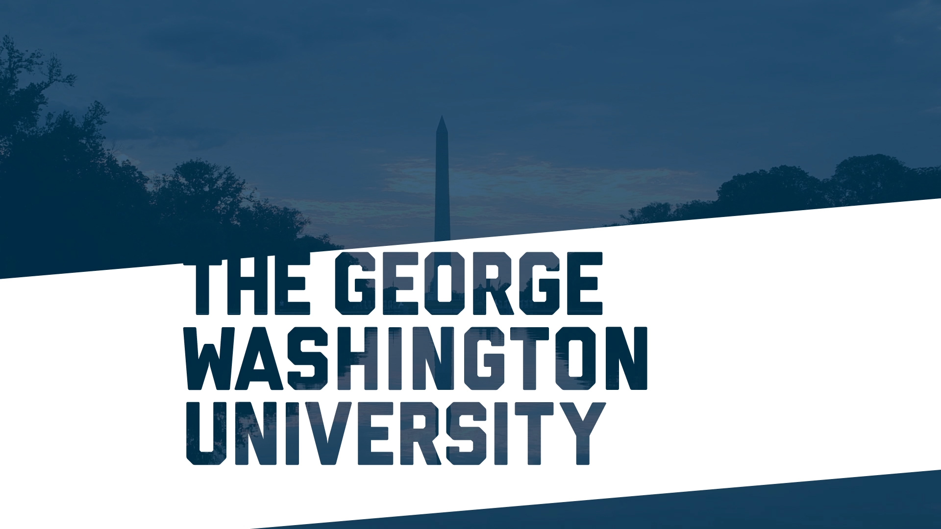 george washington university creative writing program