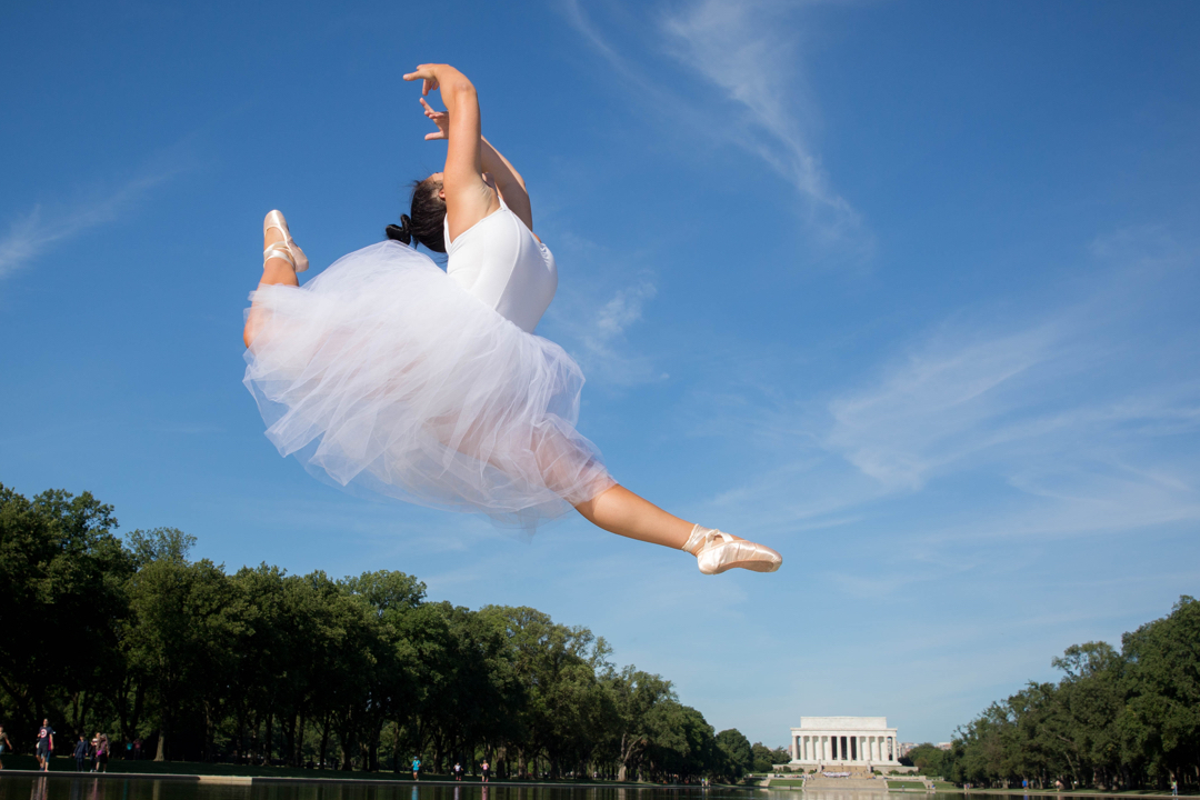 dancer on the national mall