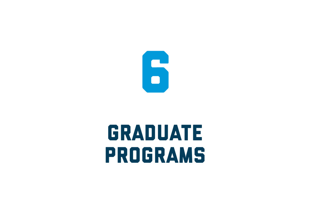 There are 6 graduate programs in the Corcoran School of the Arts and Design