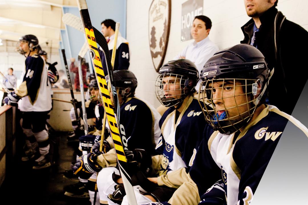 Ice hockey players