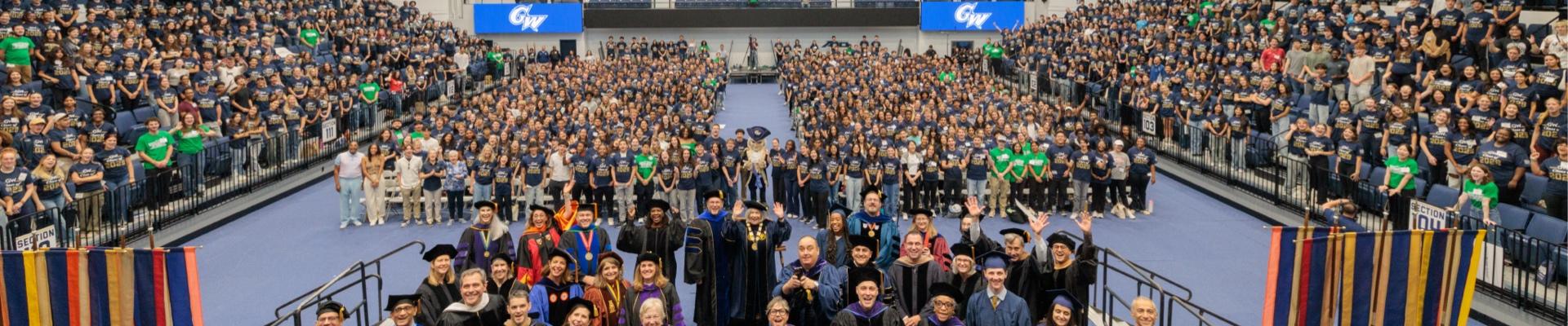 Convocation in Smith Center