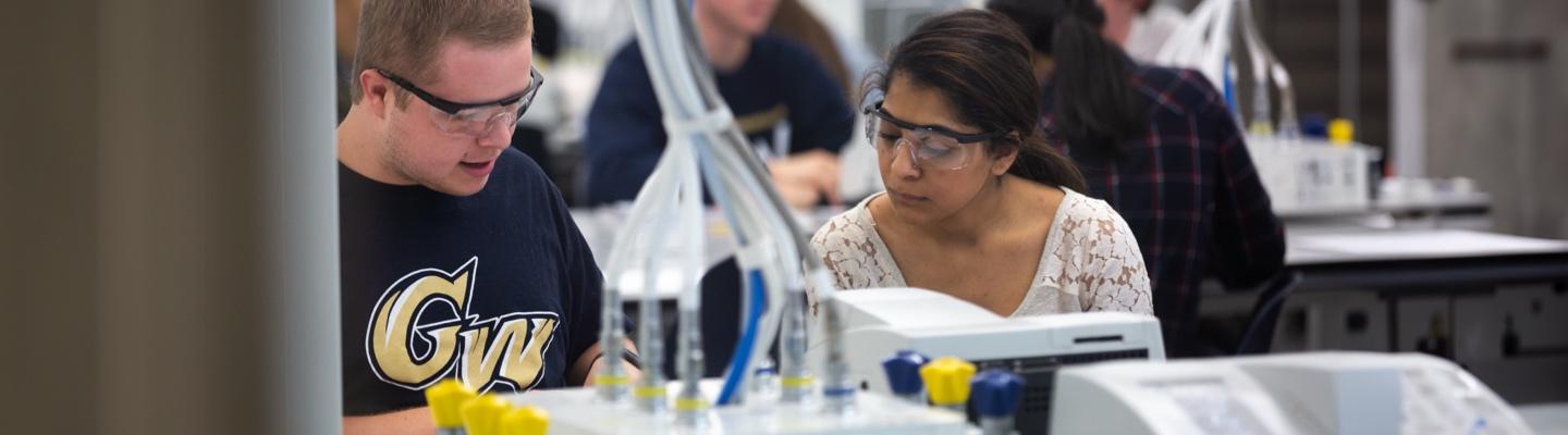 Students in a lab