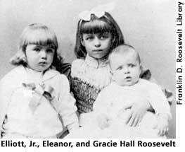 [picture: ER and her brothers Elliott, Jr., and Gracie Hall]
