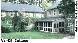 [picture: Val-Kill Cottage in Hyde Park, NY]