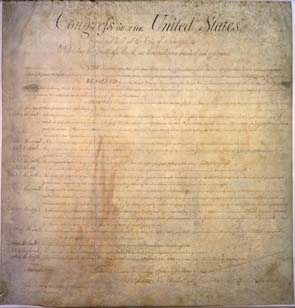 The Bill of Rights as sent out for ratification